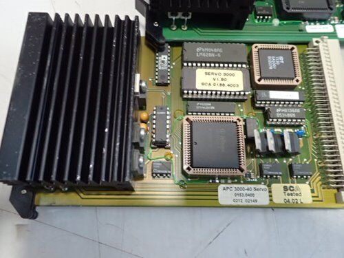 Sca Apc 3000-40 Servo Card,0153.0400,Sca 04.02L,Sv