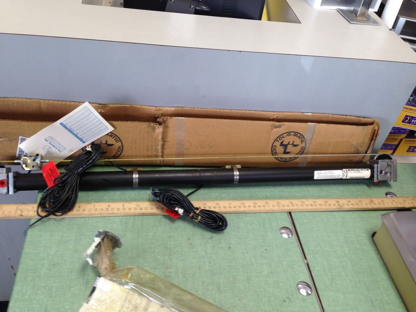 Tolomatic Ccm # 213348 Pneumatic Cable Linear Actuator 670Mm Travel 1/8 Npt,En