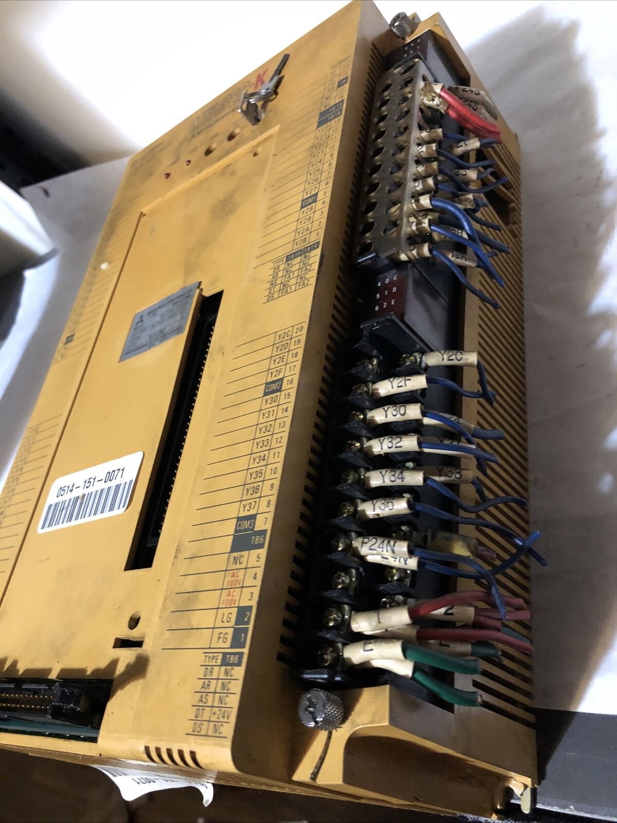 Mitsubishi K0j2-Dr Melsec-K Sequence Controller,100/200Vac Ouput, Koj2-Dr, Bk