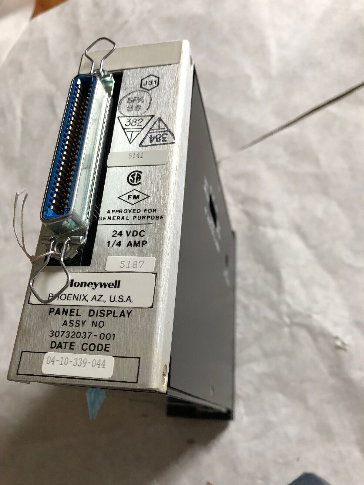 New Honeywell 30732037-001 Panel Display Module 24Vdc 1/4 Amp,30732037 001,Cx