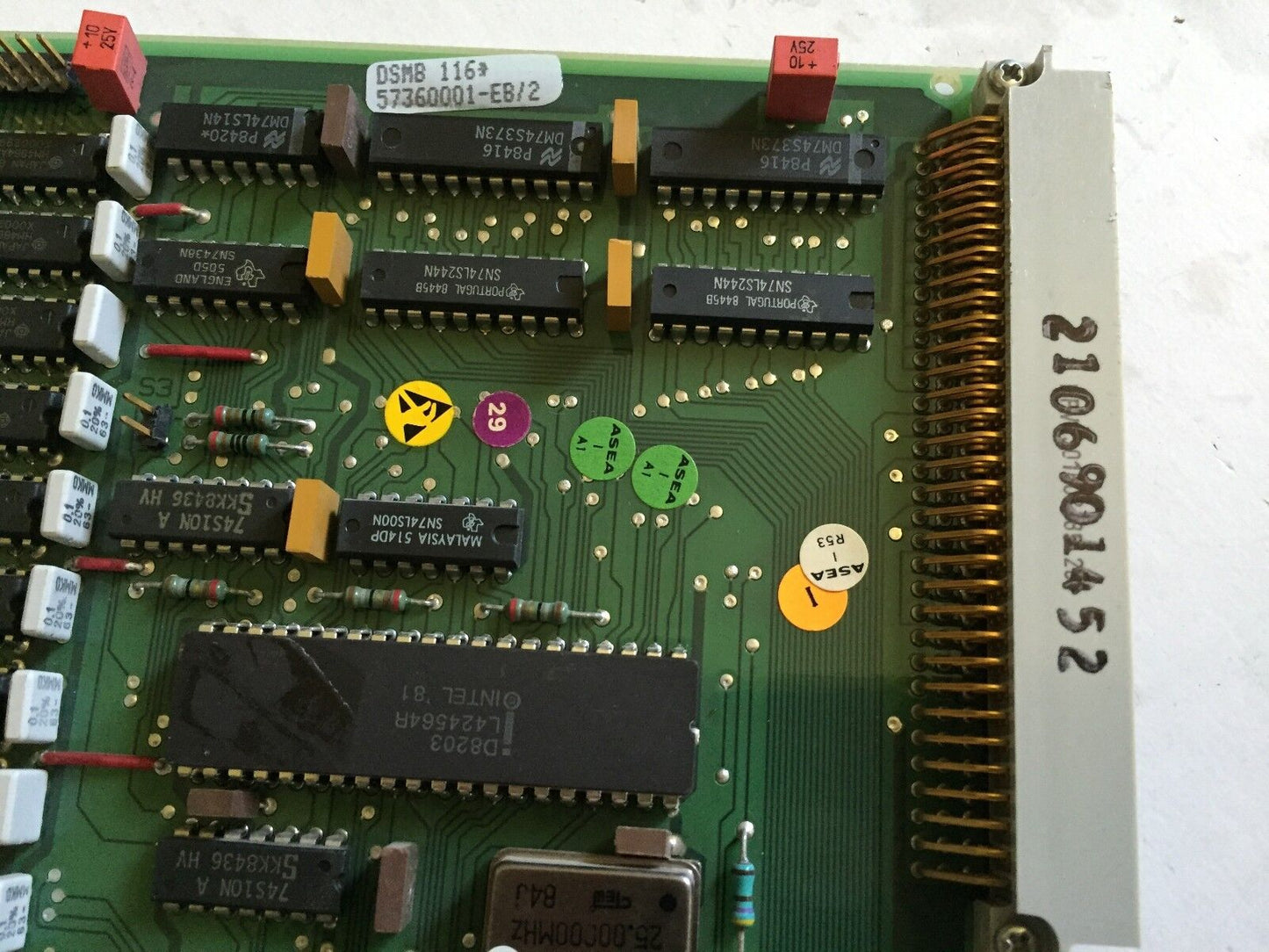 Abb Dsmb-116,57360001Eb,57360001-Eb/2 Memory,2668,184-212/1 Module,Ea