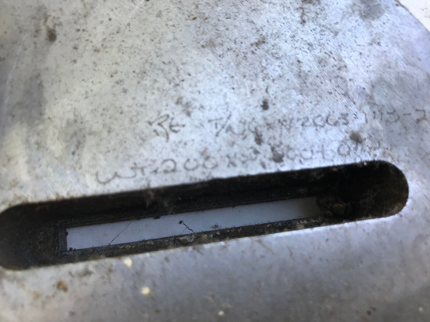 Wilson 3-1/2" Rectangle Punch & Die Wt .200X2.500 +0.12,Tg