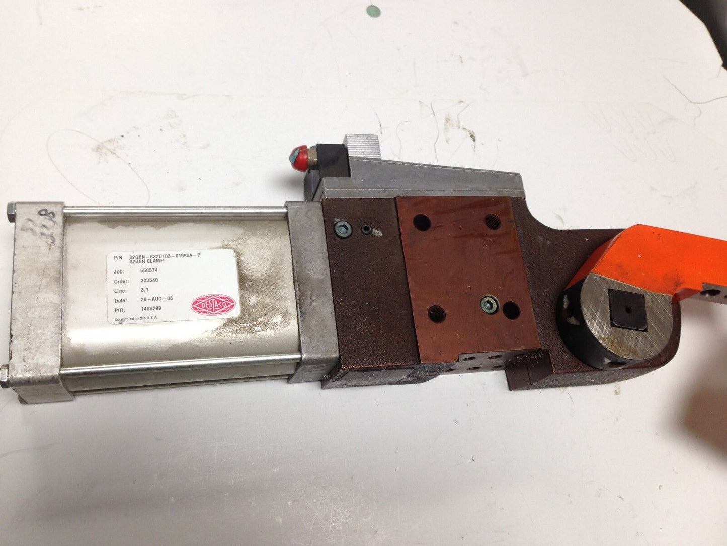 New Destaco 82G6n-632C907-009180B  Pneumatic Clamp,Tj