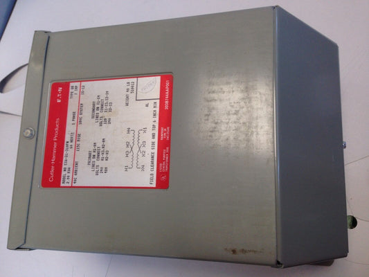 New Cutler Hammer Cx6-21-310Fn 2Kva 240X480v Pri 120/240V  Transformer,Eg