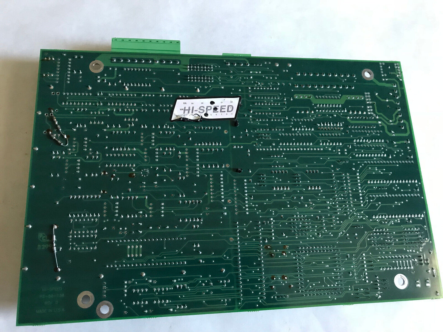 Hi-Speed P2-80-130 Rev D Control Board,5D-01D-0012,Ax