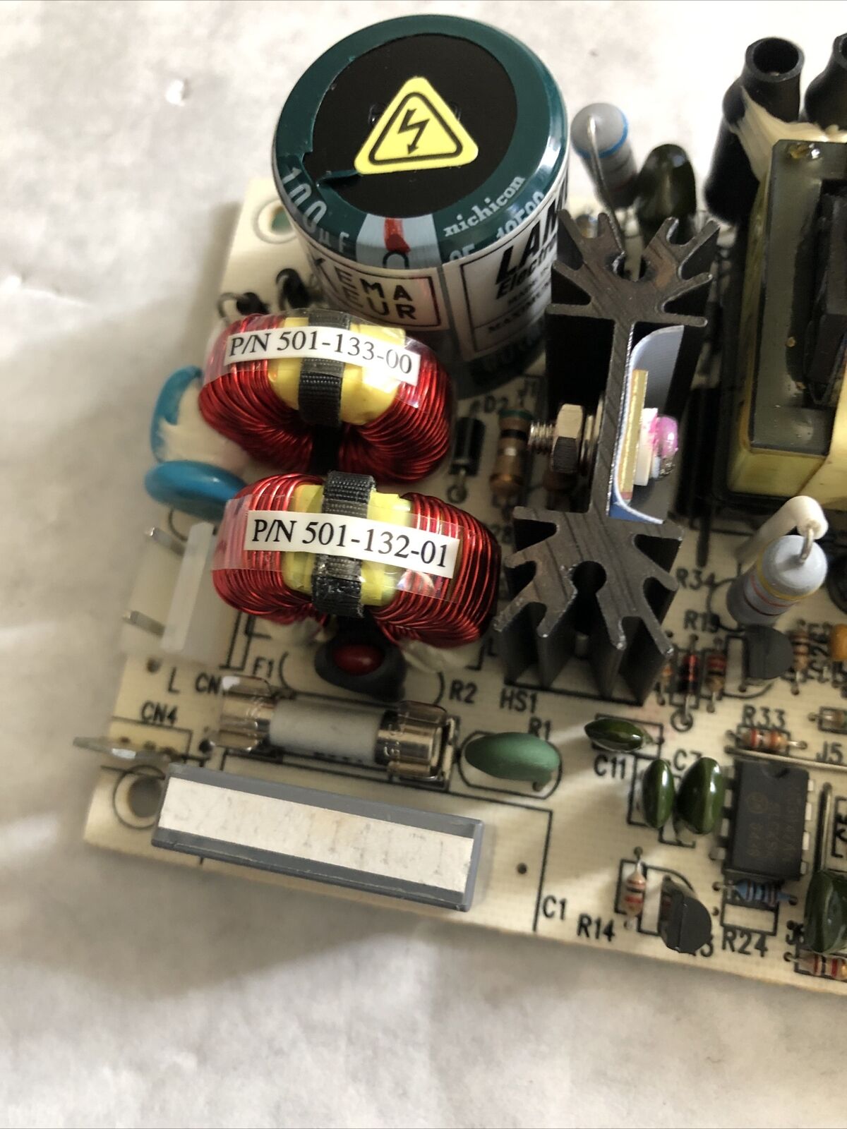 Lambda 5825-81300 Power Supply Wt18094v0,2.5A +5+12Vdc,501-132-01,501 133 00,Ed