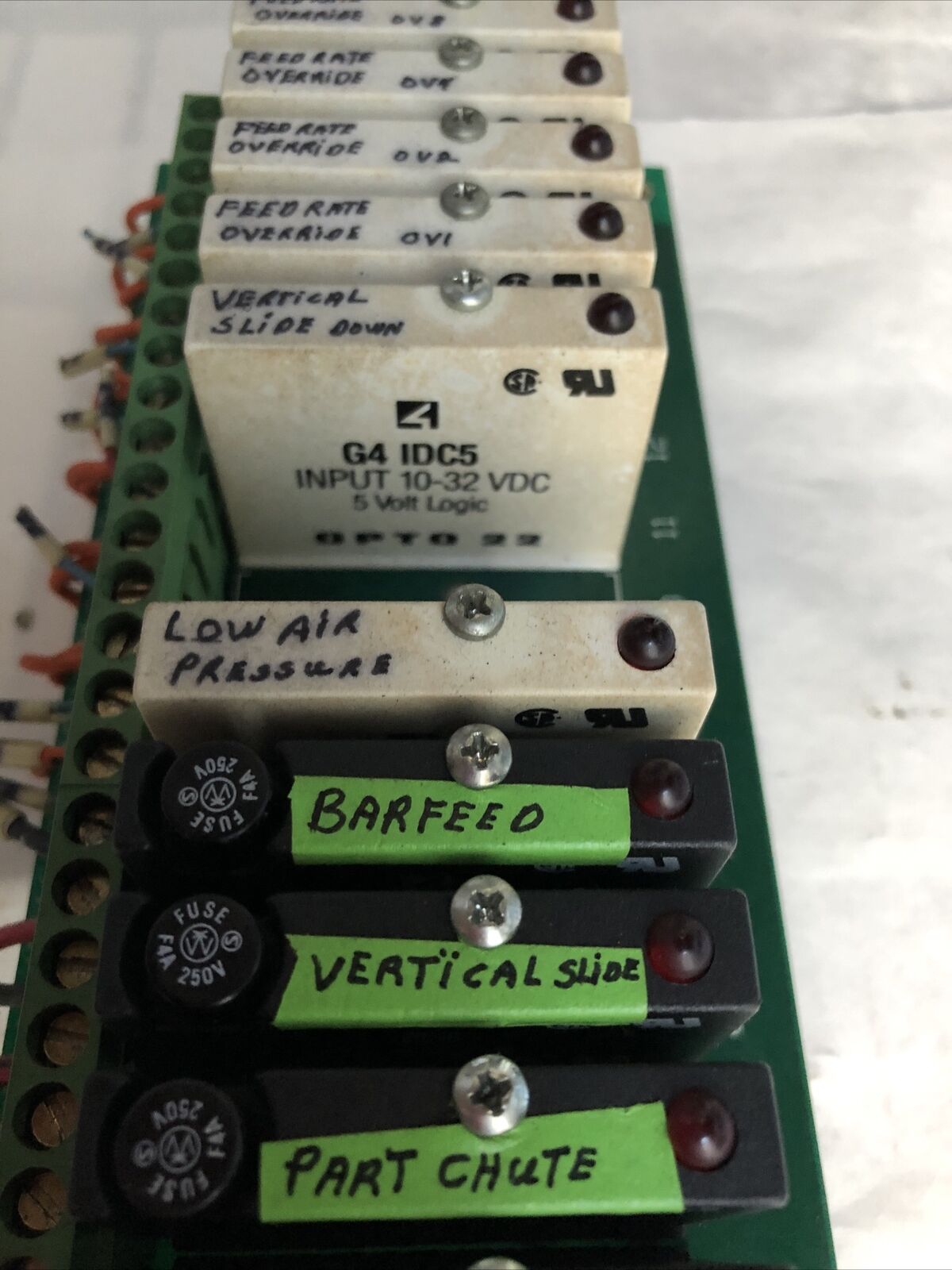 Opto 22 G4pb16, G4 Oac5,G4 Odc5, G4 Idc5  Circuit Board ,Fe