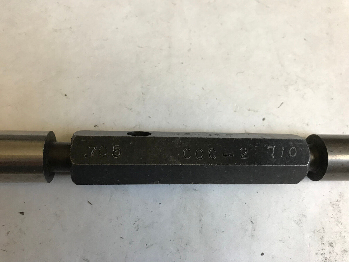 The Pipe Machinery Go No Go Plug Gage,.705,.710,Et