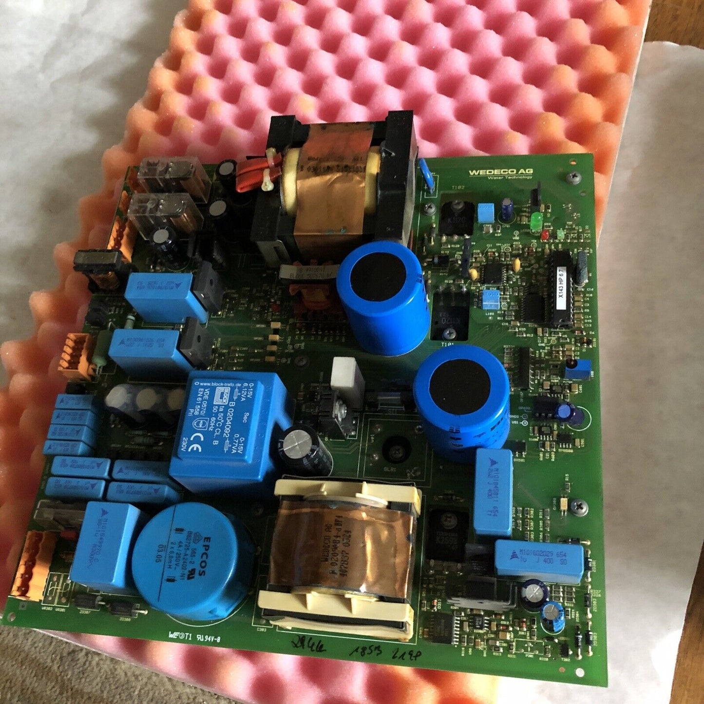 Wedeco Tr500,44033,Evg 55-Ii A Hp Ul-I, G5ubd2a9 Wedeco Ag Board Xylem 94V-0,Bb