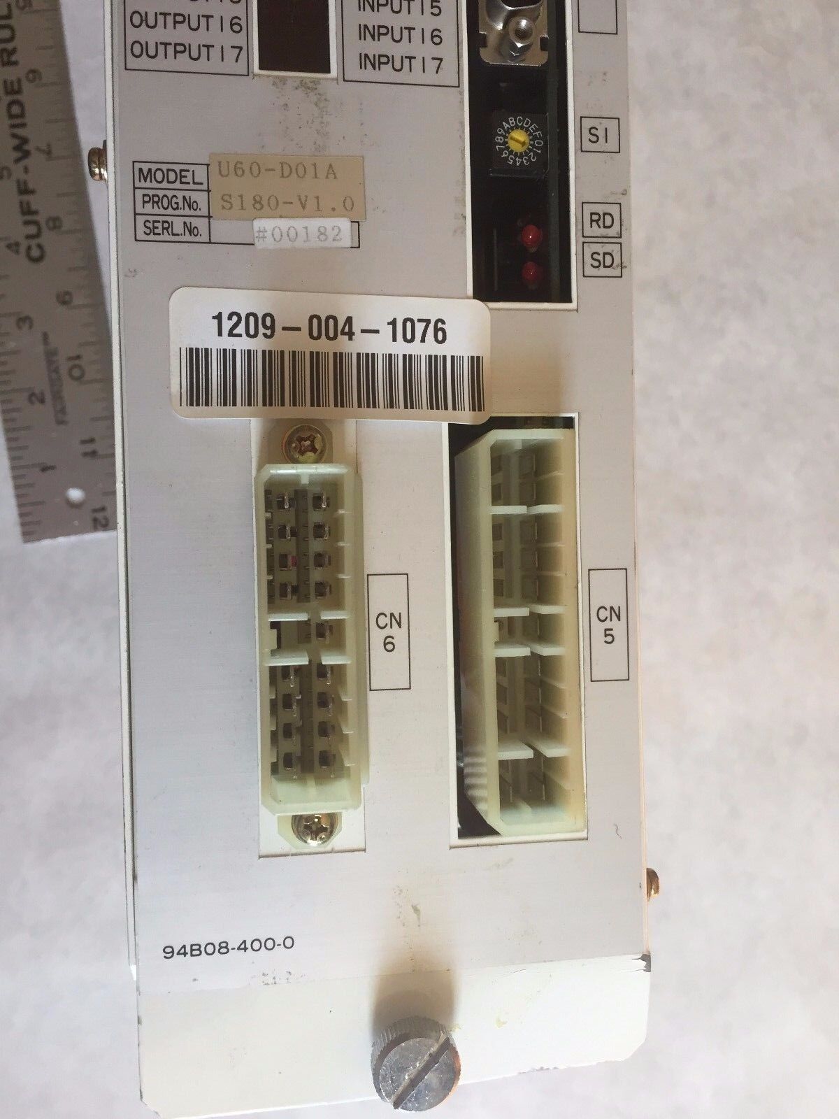 Wtc U60-D01a,94B08-400-0,Wtc A6-1153 Dio Converter,Prog No S180-V1.0,S4,Tn,Eb