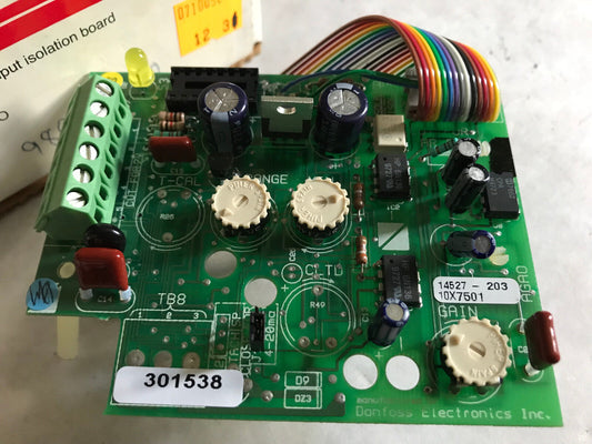 New Danfoss Agao 1899-C Signal Input Isolation Card 14527-203 3015,10X 7501 ,Eo