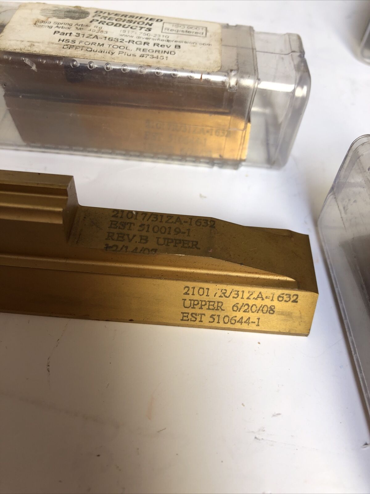 New Diversified 21017/31Za-1632,Est 510019-1 Lathe Hss 31Za-1632-Rgr Insert,Fl