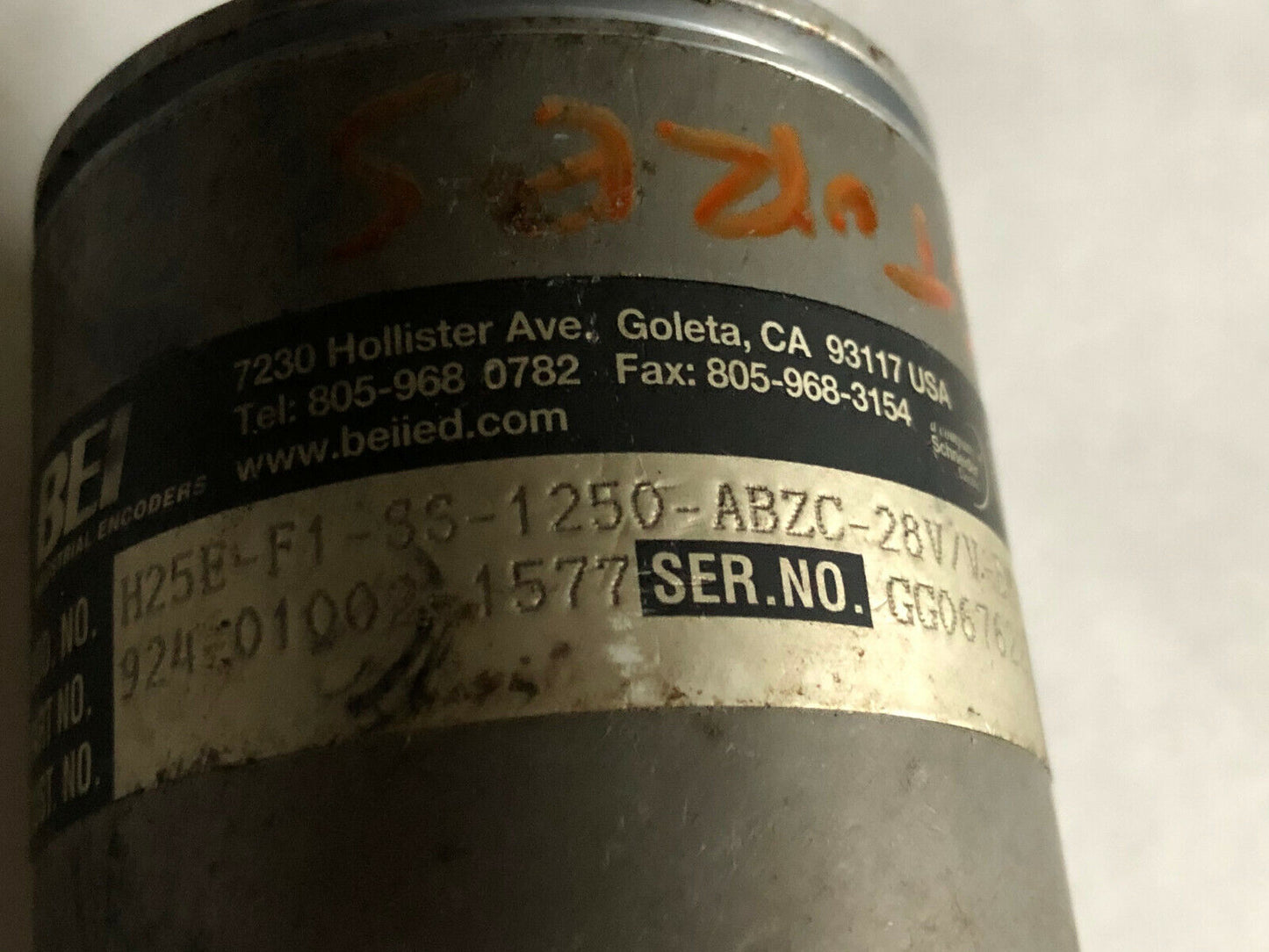 Bei H25e-F1-Ss-1250-Abzc-28V/V-Em18-S ,924-01002-1577  Rotary Encoder,Di