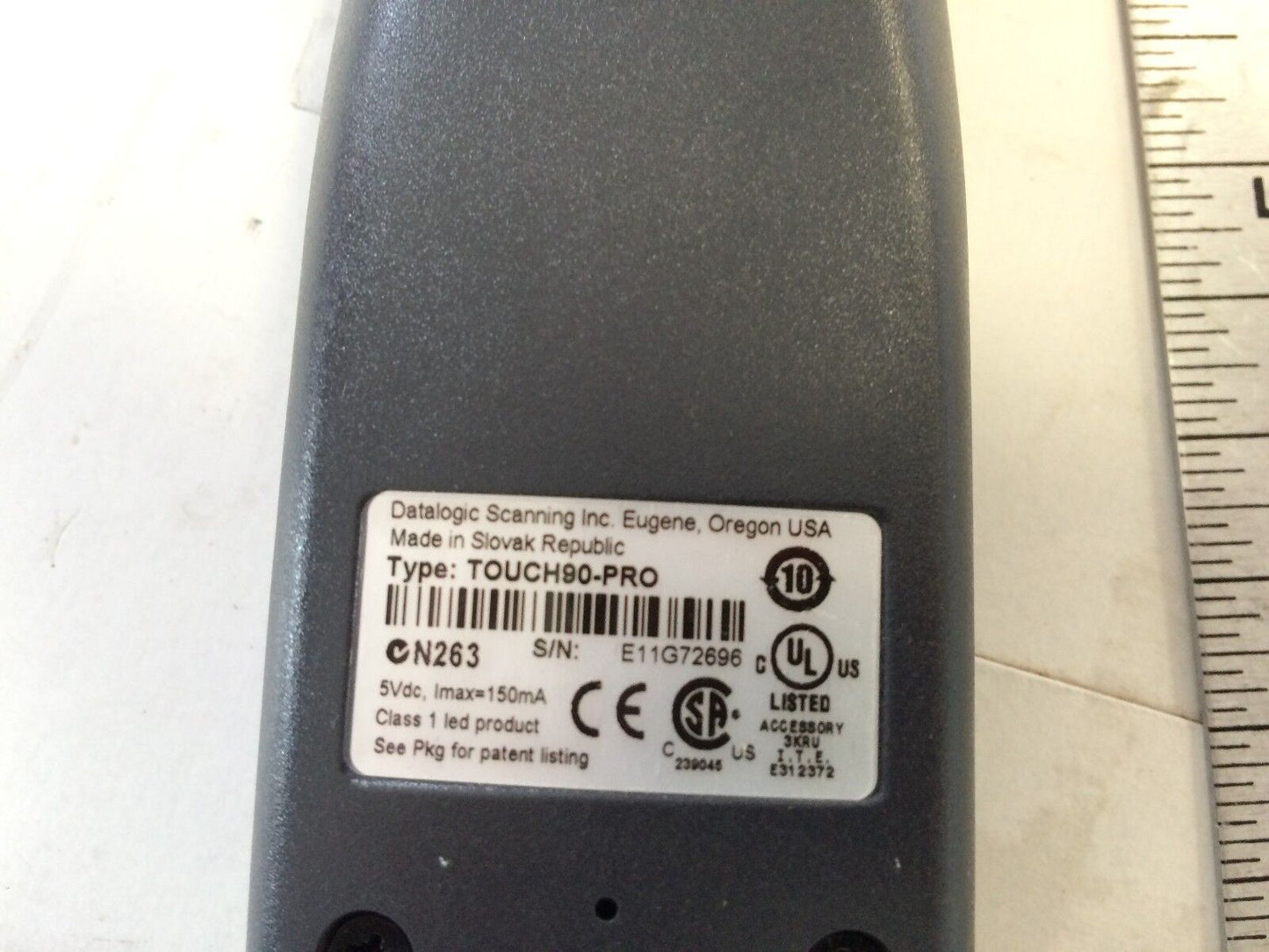 New Old Datalogic Touch90-Pro,90120235 Handheld Bar Code Scanner Touch 90,Cw