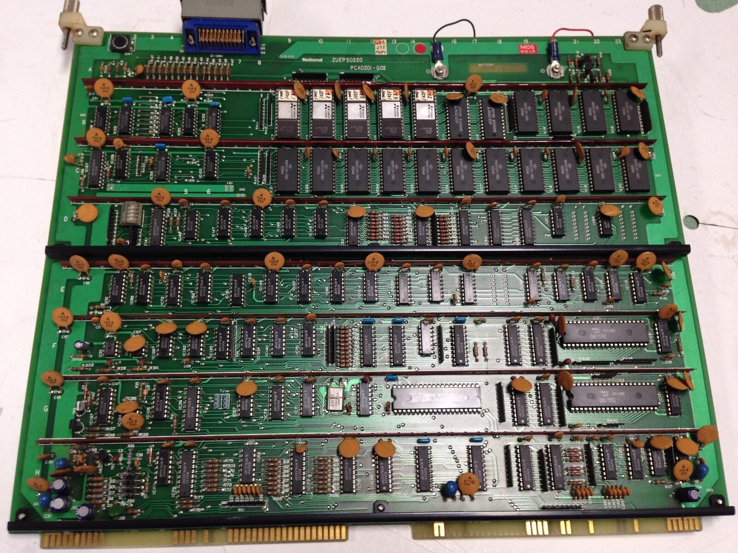 National Zuep 50220 , Pca0201-G02 Plc Circuit Board,Db