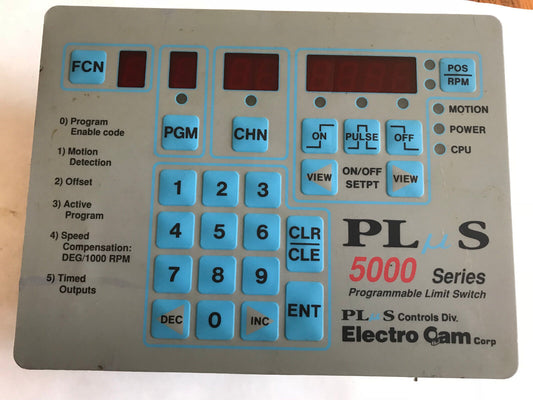 Electro Cam Ps-5021-10-M09 Programmable Limit Switch Plus 5000 Series,Ps-5021,Ah