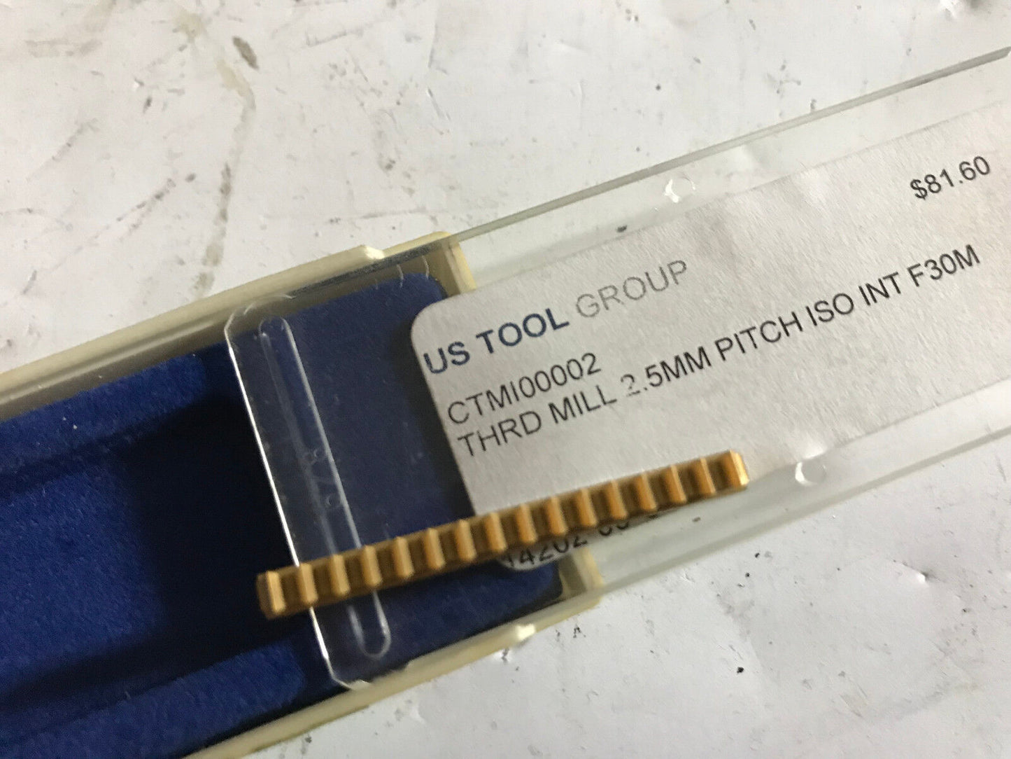 Us Tool Ctmi00002,Ctm100002,Seco 396.19-4003.0N2.5Iso,F30m Milling Cutter,Eo