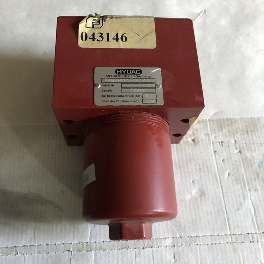 Hydac Dfbhhc60p3a1.0,Dfbn Hc 603A1 Hydraulic Dfbhhc60p3ai.0 Filter,14/99,315,An