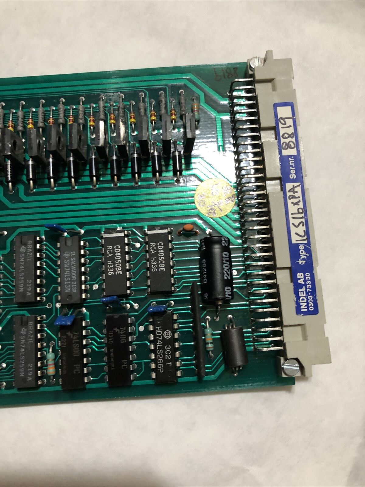 Indel Ics 16 X Pa  347B Indel 16Xp 347B Pcb Board,Db