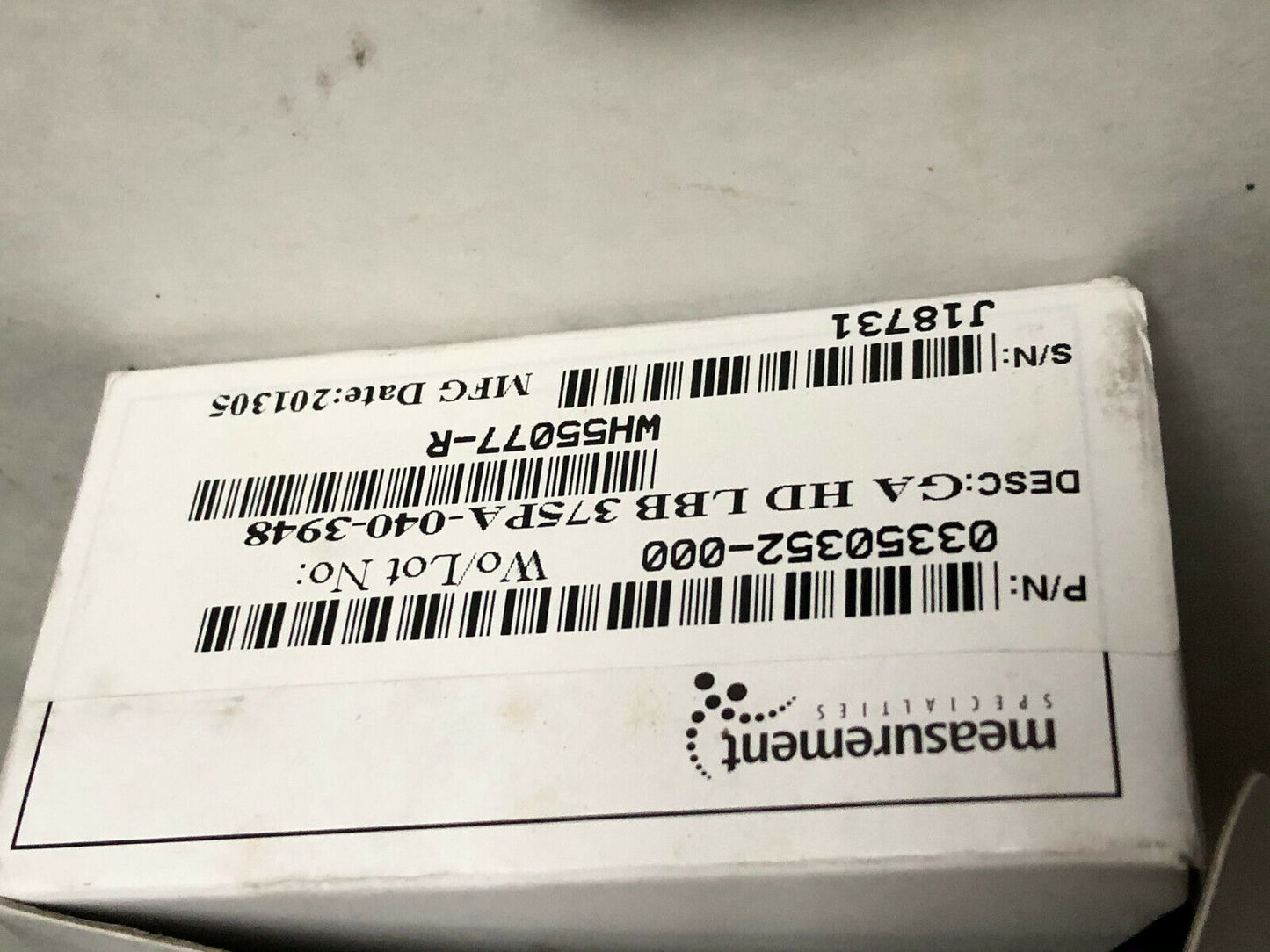 Measurement Ga Hd Lbb-375-Pa-040-3948 Meas 03350352-000 Linear Transducer,Tl