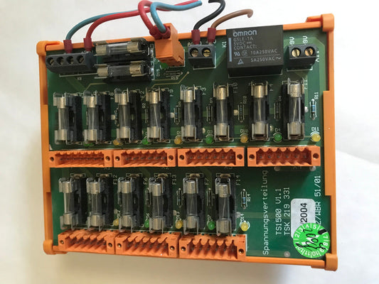 Tsk Ts1500 Test Point Board Tsk 219 331 Ts1500 V1.1 Spannungsverteilung,Su