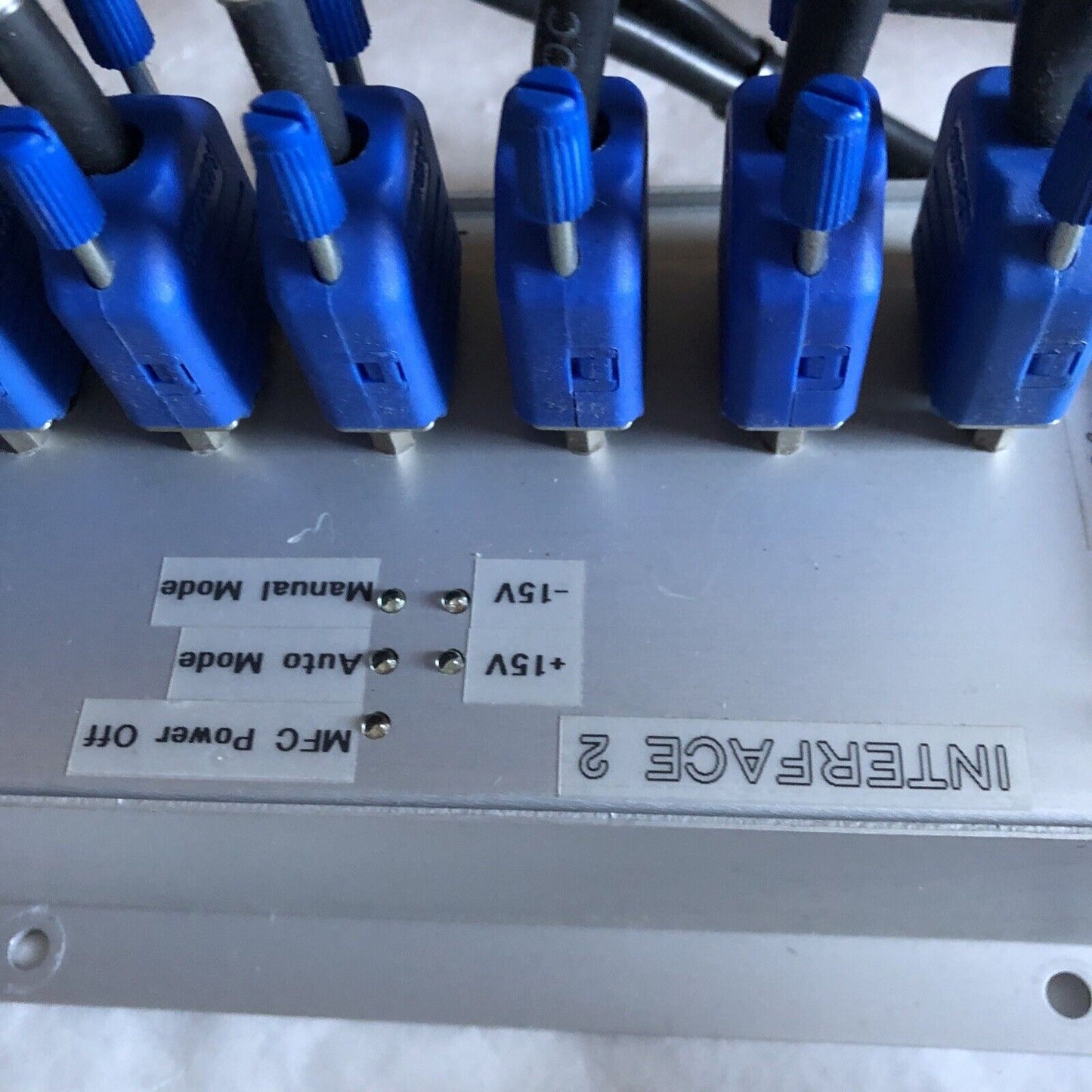 Interface W/ Cable For Jm #Hp-200 #1140 Hydrogen Purifier Controller Mfc-4,Ay