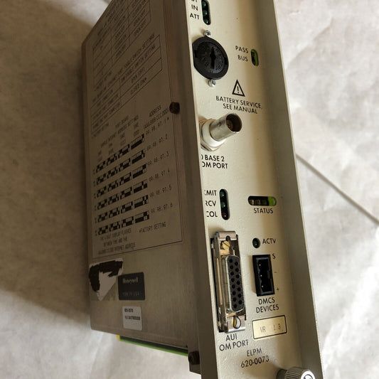 Honeywell 620-0073,Elpm 620-0073 Processor Module,Iid22836a,D031009076a,Ec
