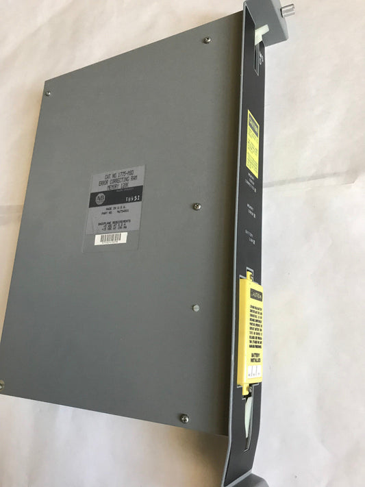Allen Bradley 1775-Msd Memory Module Error Correcting Ram Memory 128K,Su