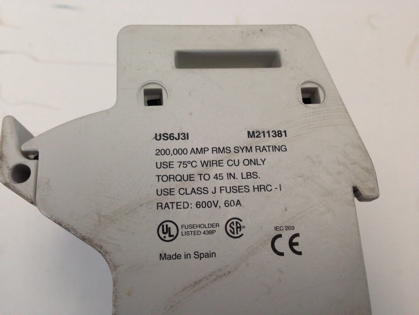 Ferraz Shawmut Us6j3i M211381 Ultrasafe Plc Controller,Fl