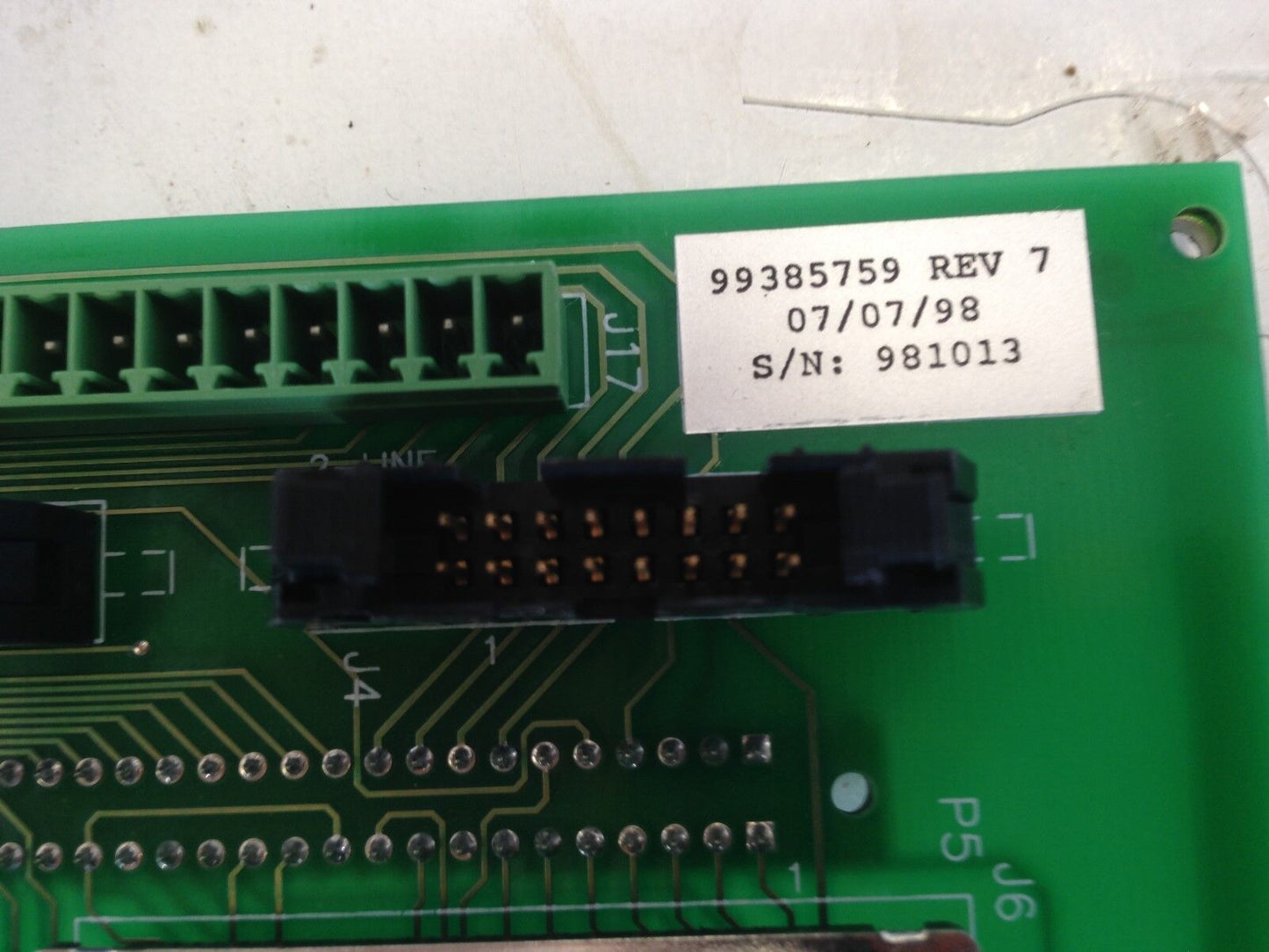 New Ingersoll Rand 99374449 Rev. 01 Cnc Backplane Board,Ir 99385759 Rev 7,Fc