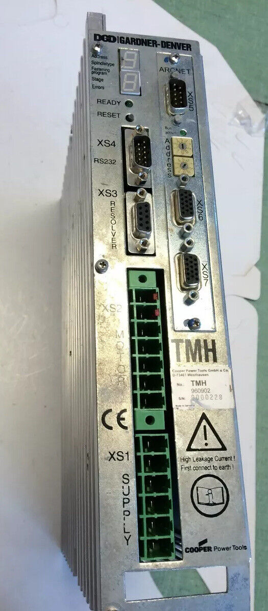 Gardner Denver Servo Drive 220-240Vac Input 3Ph Dc Tmh 960902  Dgd,Bt