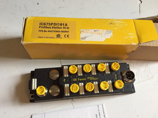 New Ge Fanuc Ic675pdi161a,5Gd1h,Bus Stop 16Point Input Block Ic675pdi161,Ea