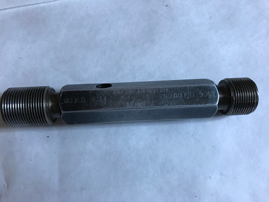 Go Thread & Plug Gauge Alameda 15/16-18 Ns-2B Go Pd .9014 No Go Pd .9063,Sb