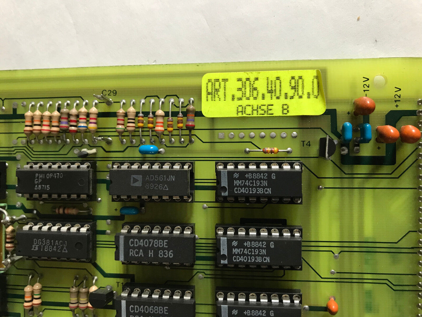 Baldor 10516C,Baldor Asr Plc Pcb 10516 C,Type Dig 70000D 719,Dig 70000D 720,St