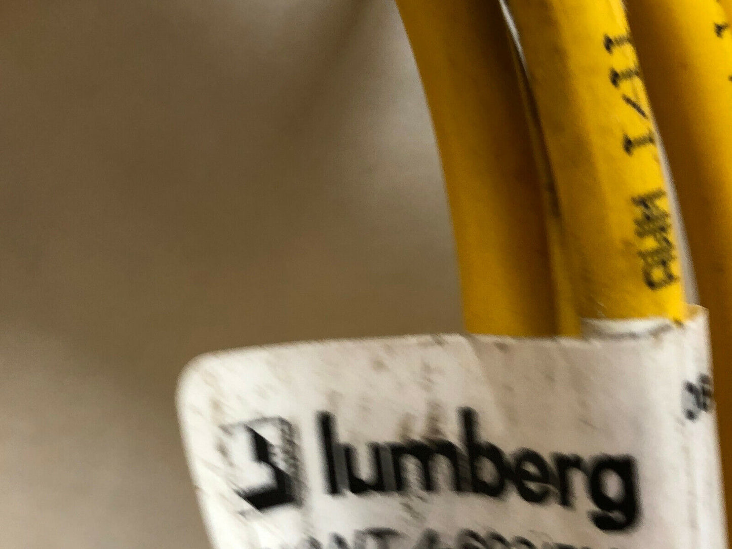 New Old  Lumberg Rkwt 4-693/5M Cable Assembly, Cordset,Di