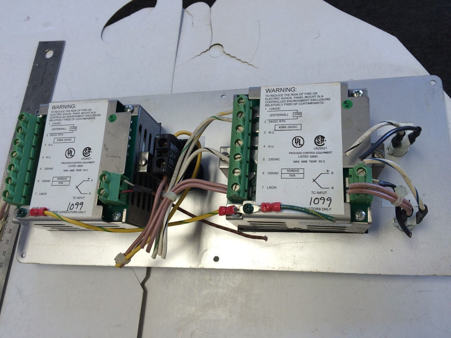 Chromalox 1099 Temperature Controller 40Ma 24Vdc,Fj