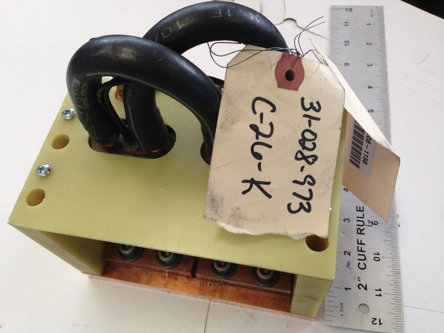 New Roman Manufacturing 3547-9 Fixture Type Transformer/Grounding Reactor,Fj