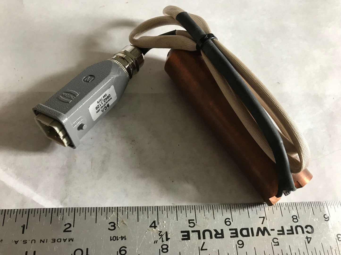 New Sca 0642.1126, Helzung Schucker Adhesive Heater Element 590 7378,230V,Es