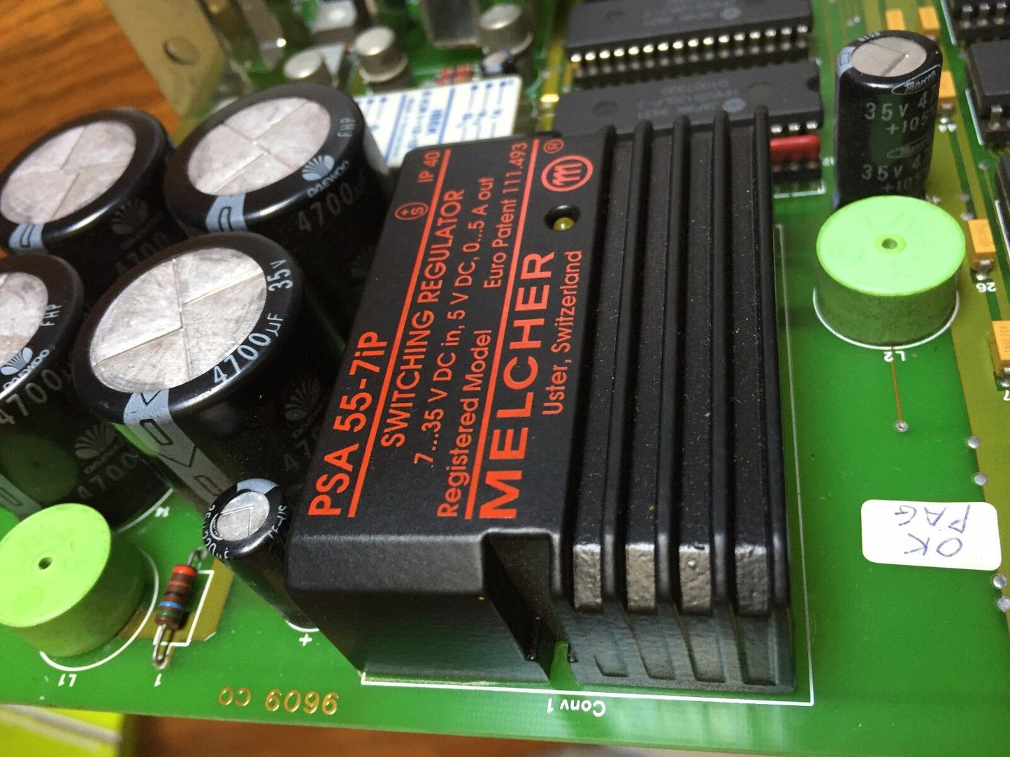 Grafikontrol 9609,9609 Cu,Grafikontrol G.9609/2 Cu Power Supply Board,Db