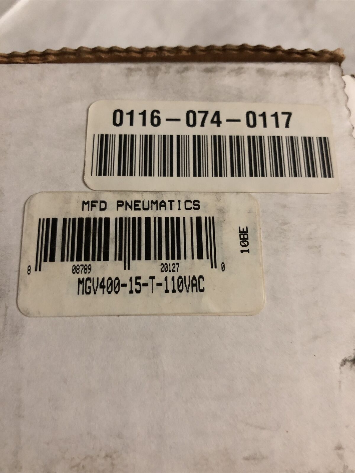 New Mfd Gv400-15, Mgv400-15-T-110Vac Soft Start Valve,1/2"Npt, 110V,Ee