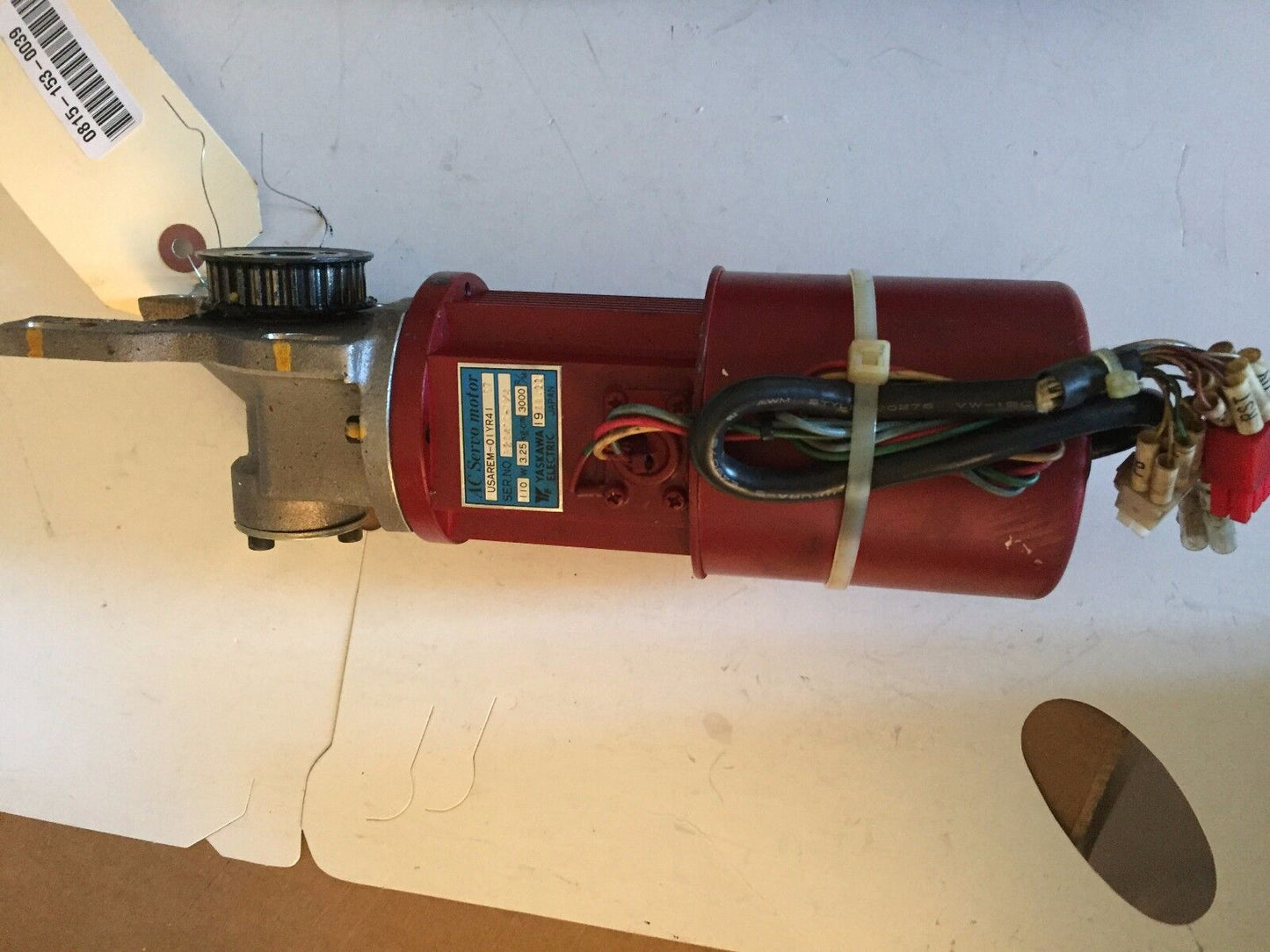 Yaskawa Usarem-01Yr41 Yaskawa Usarem-0Iyr4i Ac Servo Motor,Be