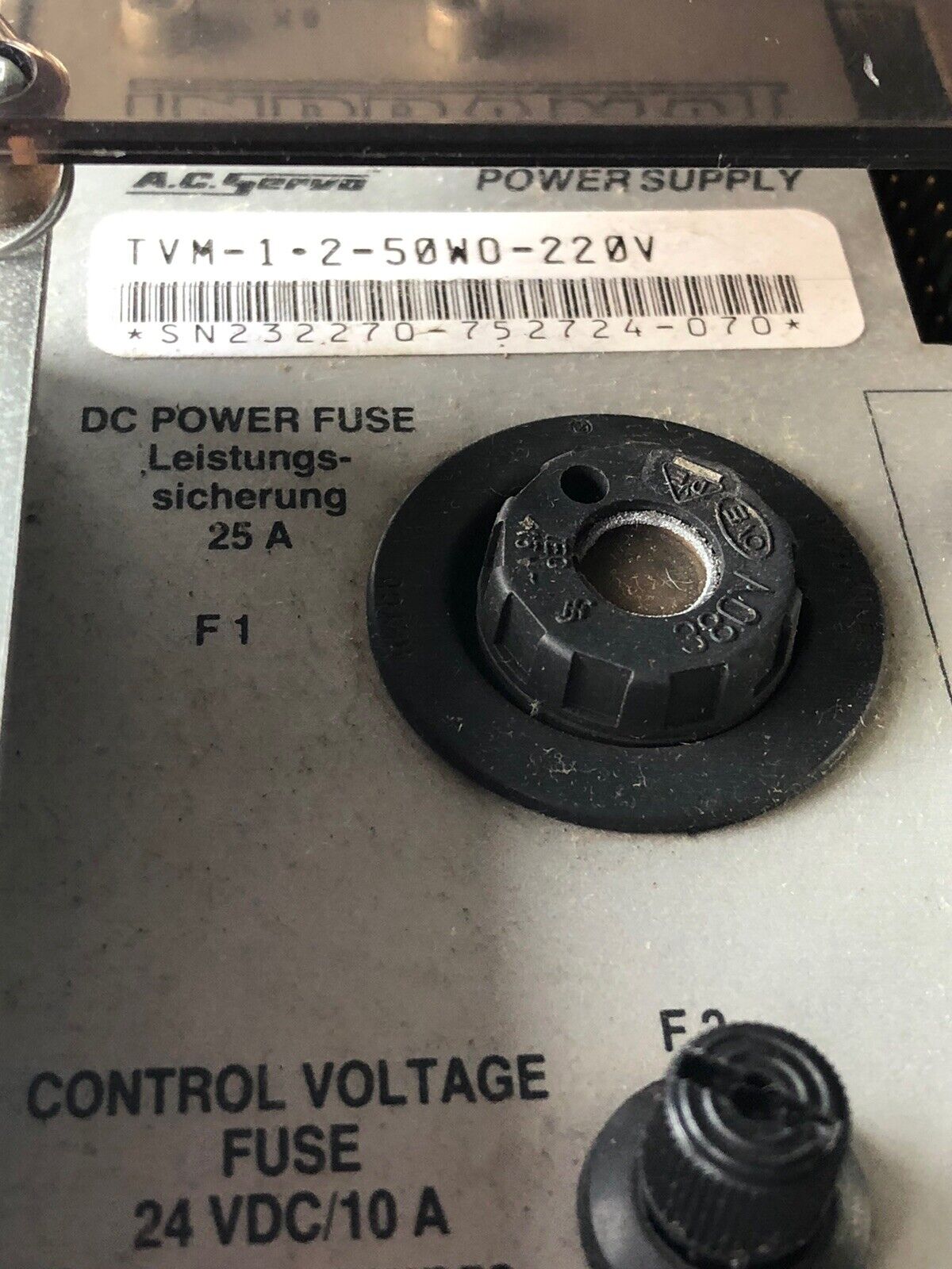 Indramat Tvm 1.2-50-220/ 300-W0 220/380 Servo Power Supply,Tvm-1.2-50Wo-220V,Ch