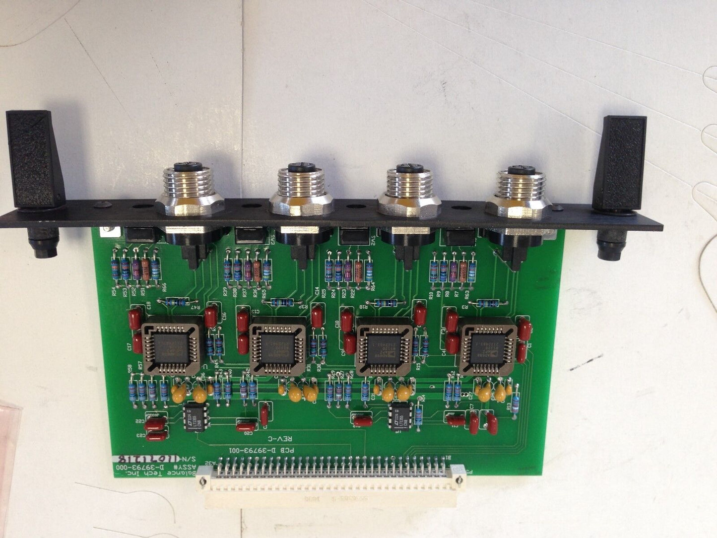 New Balance Tech D-39793-000 Quad Lvdt Amp Pc Board D-39793-001,Tl