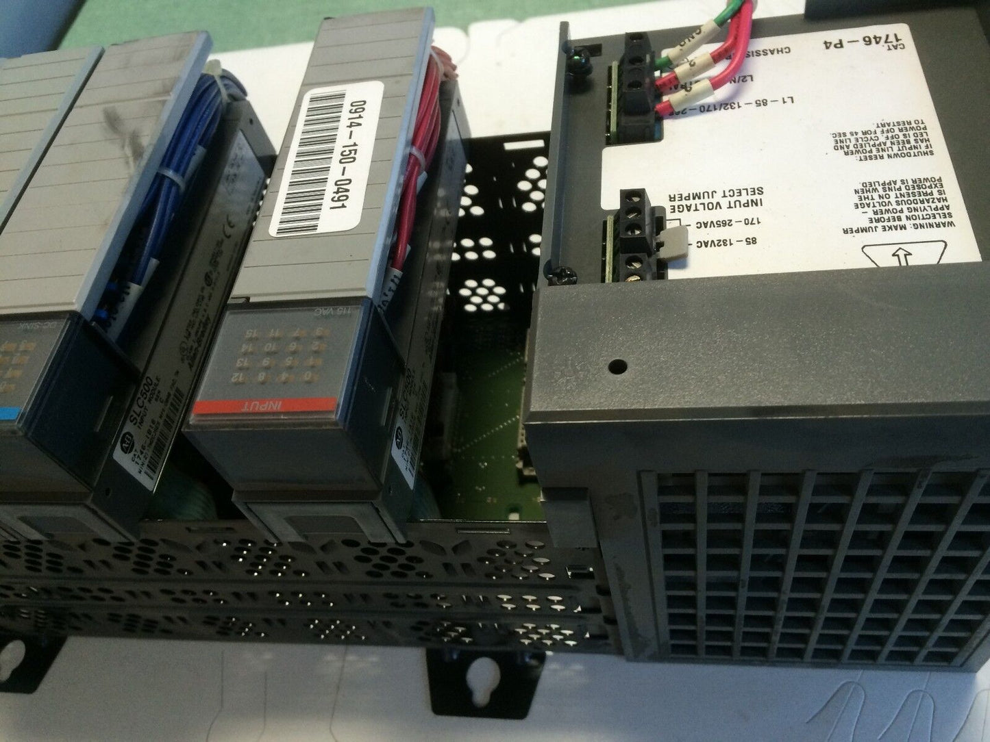 Allen Bradley Slc-500 Plc 1746-A7,1746-P4,1746-Oa16,1746-Ob16,1746-Ib16,Bu