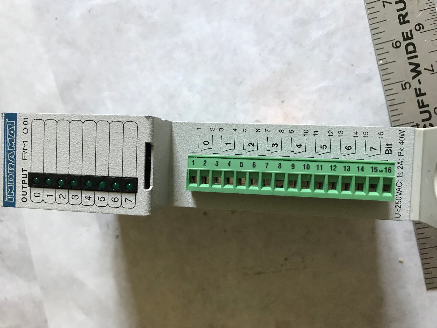 Indramat Rm O-01,R911226982 Plc Output Module  Rm0-01 Rmo-01,226982,Ff