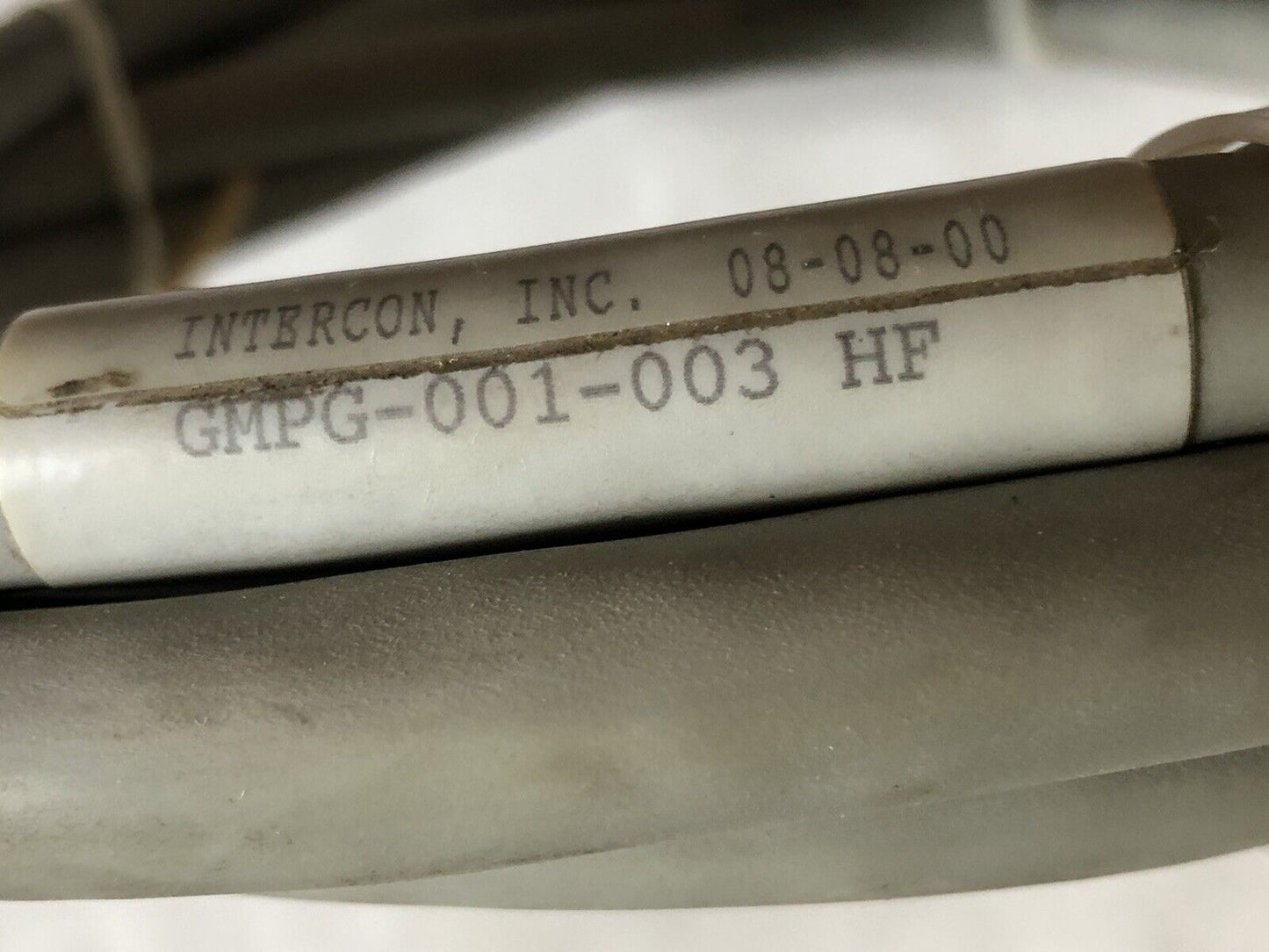 Intercon Robotic/Machine Cable Assembly Cordset Gmpg-001-003 Hf,4500051589,Ev