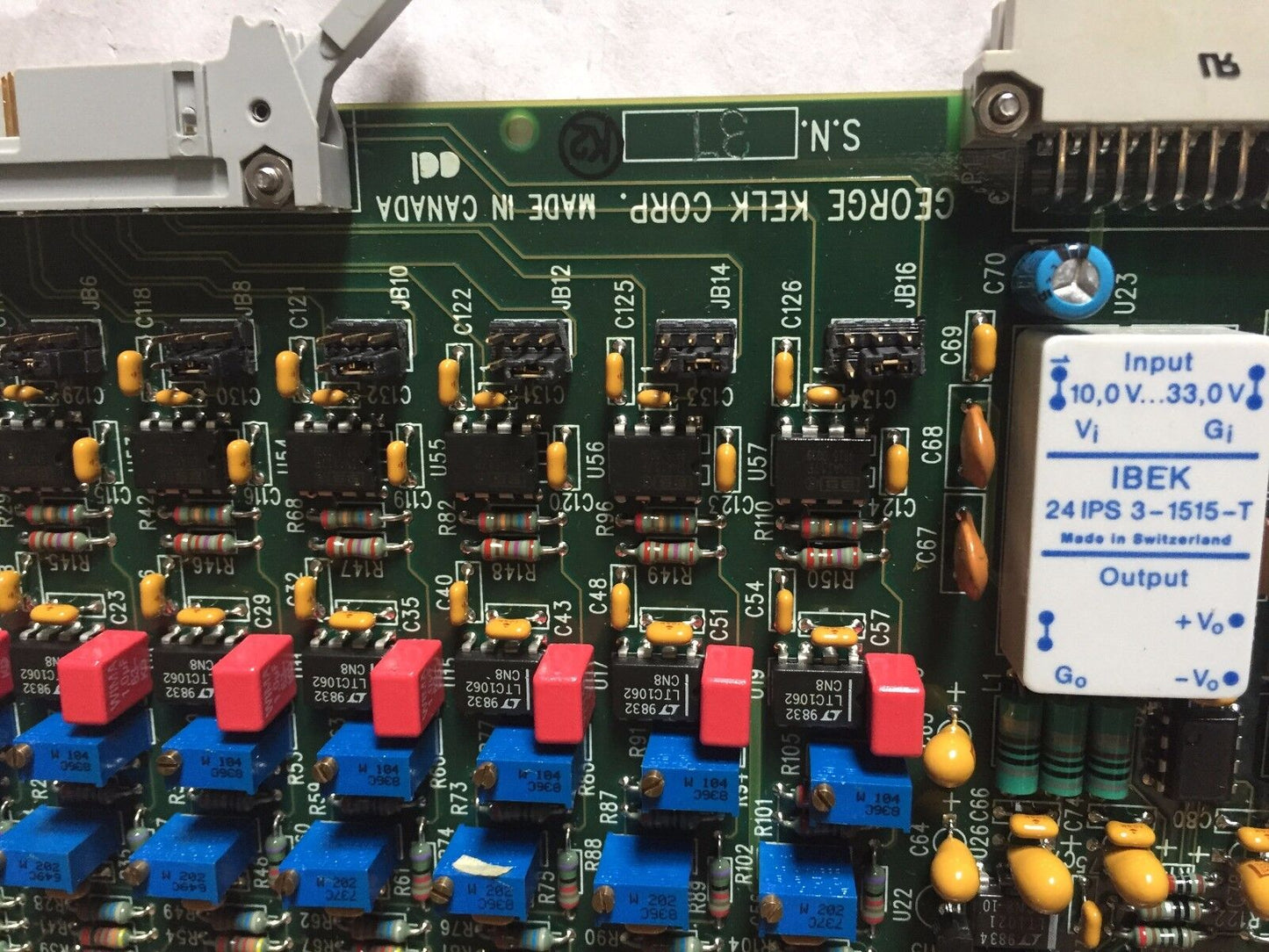 Kelk 61520 Analog Input Module,George Kelk 61520-B,Ed