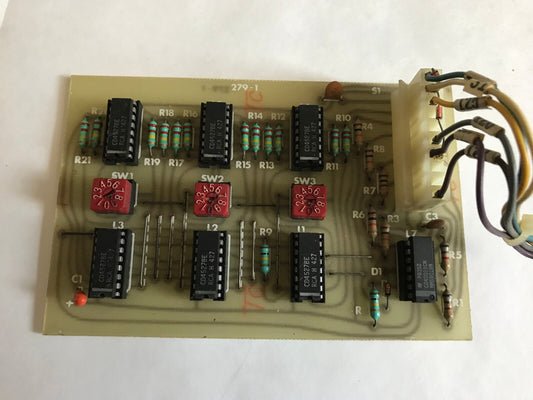 Introl 279-1 Introl Design 2791 Robotic Servo Circuit Board 305-3A,St