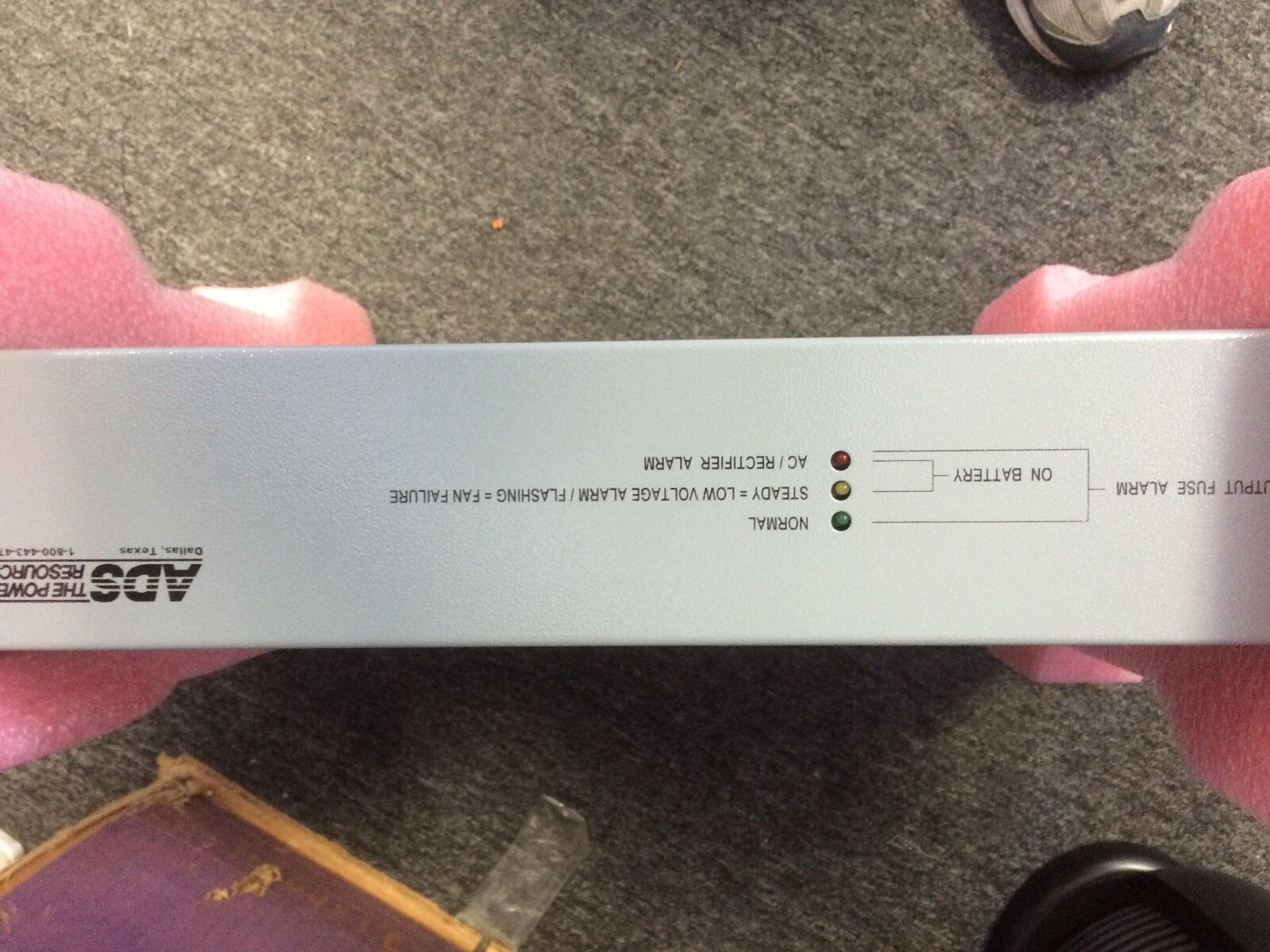 New Ads Small Access Pow. Sys Aps48 120-240 6A/1Ph 54.4Vdc A012204 The Power,Bn
