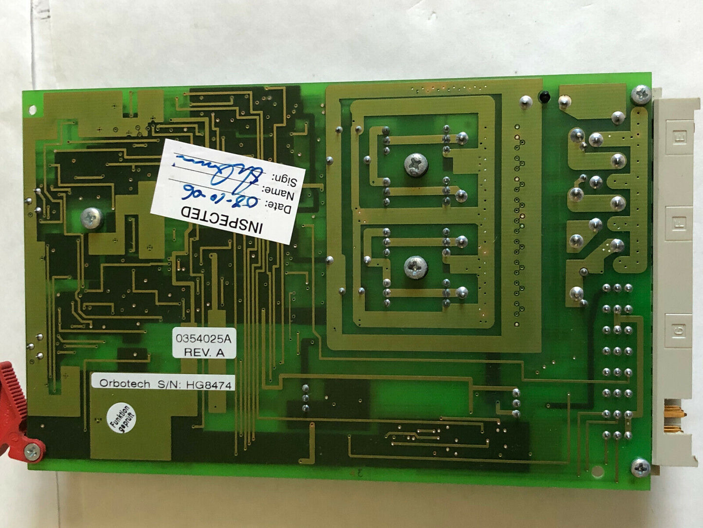 Orbotech 0354025A Plc Board Controller,Orbotech Servo Driver,Sk